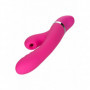 Vibratore vaginale succhia clitoride in silicone dildo liscio vibrante doppio