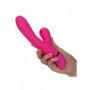 Vibratore vaginale succhia clitoride in silicone dildo liscio vibrante doppio