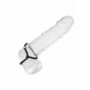 Anello fallico in silicone per pene e testicoli cock ring miglior erezione black