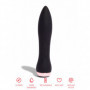 Vibratore vaginale classico dildo doppio liscio vibrante clitoride in silicone