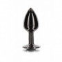 Plug anale grande con pietra dilatatore big dildo liscio indossabile but MAXI XL