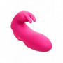 Vibratore da dito rabbit mini dildo liscio vibrante in silicone vagina clitoride