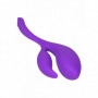 Vibratore vaginale doppio in silicone stimolatore vibrante anale clitoride donna
