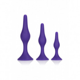 Plug anale in silicone kit mini maxi dilatatore butt piccolo dildo indossabile