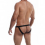 Perizoma uomo sexy sospensorio tanga erotico con cravatta in pizzo jockstrap hot