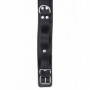 Collare in pelle vegana sadomaso sexy costrittivo bdsm restraint schiavo bondage