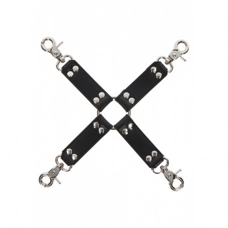 Accessorio bondage per manette e cavigliere sexy costrittivo in pelle sadomaso