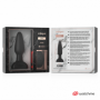 Vibratore anale in silicone butt plug dilatatore vibrante indossabile midi dildo