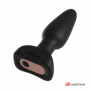 Vibratore anale in silicone butt plug dilatatore vibrante indossabile midi dildo