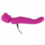 vibratore clitoride vaginale ricaricabile morbido silicone rosa flessibile donna