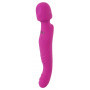 vibratore clitoride vaginale ricaricabile morbido silicone rosa flessibile donna