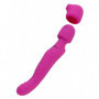 vibratore clitoride vaginale ricaricabile morbido silicone rosa flessibile donna