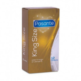 Preservativi Pasante in lattice profilattici lubrificati KING SIZE XL 12 PZ