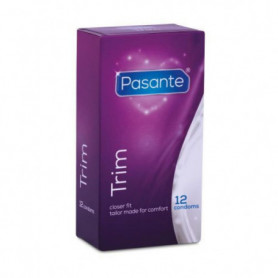 Preservativi lubrificati profilattici Pasante Trim 12 pz