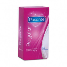 Preservativi Pasante Regular profilattici lubrificati 12 pz