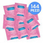 Preservativi pasante ultrasottili profilattici lubrificati condom 144 in lattice