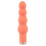 Vibratore a sfere in silicone mini dildo vibrante vaginale e anale fallo piccolo