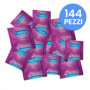 Preservativi in lattice sottili 144 pz profilattici pasante condom lubrificati