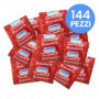 Preservativi aromatizzati in lattice 144 condom pasante profilattici lubrificati