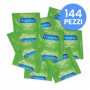 Preservativi pasante in lattice lubrificati condom ritardanti 144 profilattici