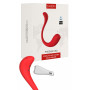 vibratore punto g in morbido silicone stimolatore vaginale anale ricaricabile