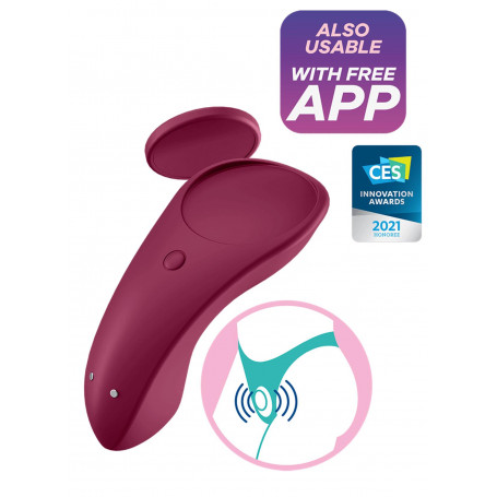 Vibratore per slip in silicone Sexy Secret stimolatore vagina clitoride vibrante