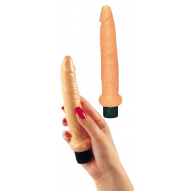 vibratore realistico pene finto morbido fallo vibrante anale vaginale mini dildo