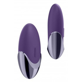Vibratore piccolo stimolatore vibrante vaginale clitoride dildo purple pleasure