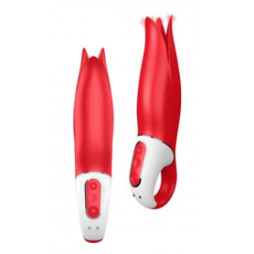 Vibratore vagina in silicone morbido dildo liscio vibrante anale Flower Power