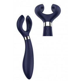 Vibratore per coppia in silicone dildo vibrante vagina ano clitoride Endless fun