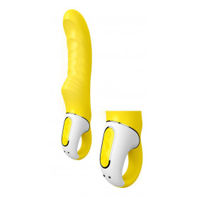 Vibratore vaginale in silicone morbido dildo vibrante clitoride Yummy Sunshine