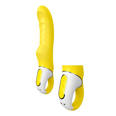 Vibratore vaginale in silicone morbido dildo vibrante clitoride Yummy Sunshine
