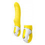 Vibratore vaginale in silicone morbido dildo vibrante clitoride Yummy Sunshine