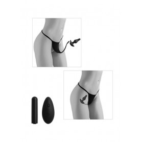 slip donna mini vibratore in silicone plug dildo vibrante fallo anale vaginale