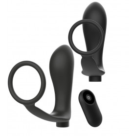 vibratore anale anello fallico ritardante dildo vibrante stimolatore prostata