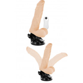 dildo vibrante realistico vibratore vaginale anale guaina fallica manicotto uomo