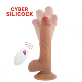 vibratore con ventosa in silicone morbido dildo vaginale anale fallo realistico