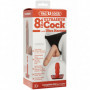 Imbragatura con fallo realistico dildo vaginale anale pene finto grande strap on
