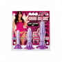 ButtPlug mini maxi set stimolatore anale kit dilatatore con ventosa dildo liscio