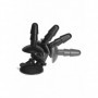 Plug con base a ventosa estensore per vibratore dildo vaginale anale strap on