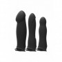 Set di vibratori vaginali anali indossabili fallo vibrante dildo con imbragatura