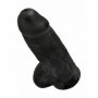 Grosso fallo nero dildo vaginale anale realistico con ventosa pene finto grande
