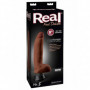 Vibratore maxi dildo vibrante vaginale anale fallo realistico con ventosa BIG XL