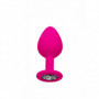 Kit anal plug butt in silicone con pietra dilatatore indossabile dildo mini maxi