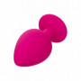 Kit anal plug butt in silicone con pietra dilatatore indossabile dildo mini maxi