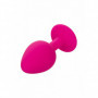Kit anal plug butt in silicone con pietra dilatatore indossabile dildo mini maxi