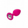 Kit anal plug butt in silicone con pietra dilatatore indossabile dildo mini maxi