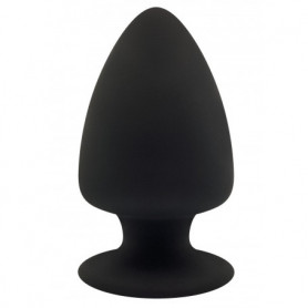 Plug anale in silicone con ventosa maxi dilatatore butt dildo liscio grande big