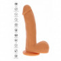 Dildo in silicone realistico fallo vaginale anal pene finto pulsante con ventosa