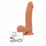 Dildo in silicone realistico fallo vaginale anal pene finto pulsante con ventosa